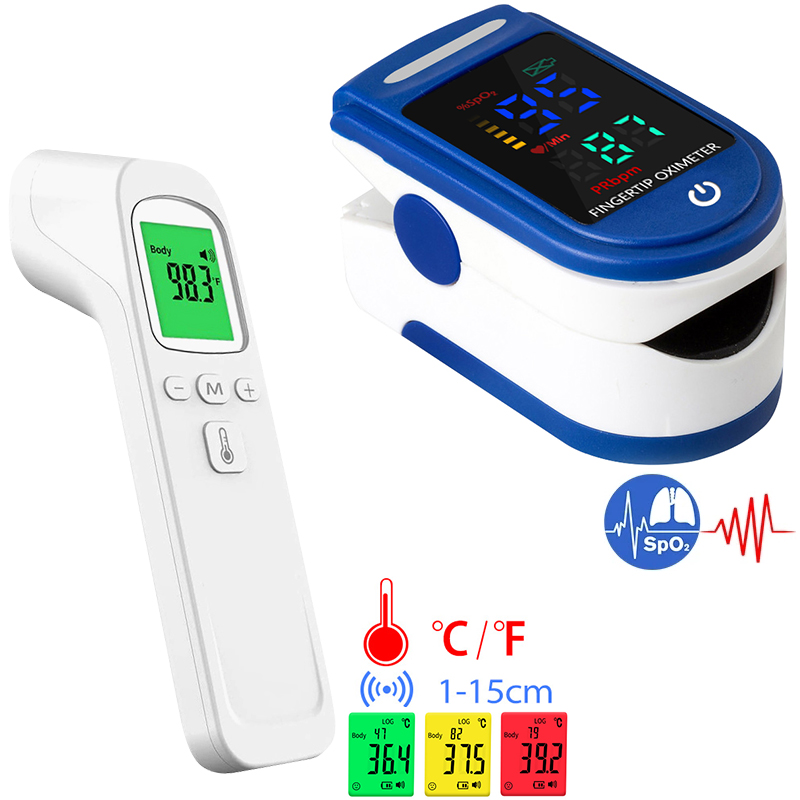 Pulse Oximeter - Электронный термометр и измеритель температуры лба