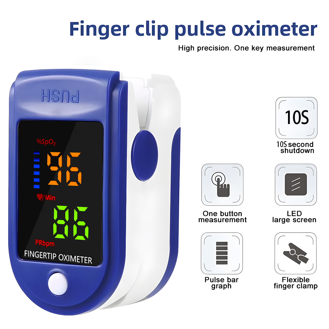 Бесконтактный цифровой инфракр – обзор и цена Pulse Oximeter